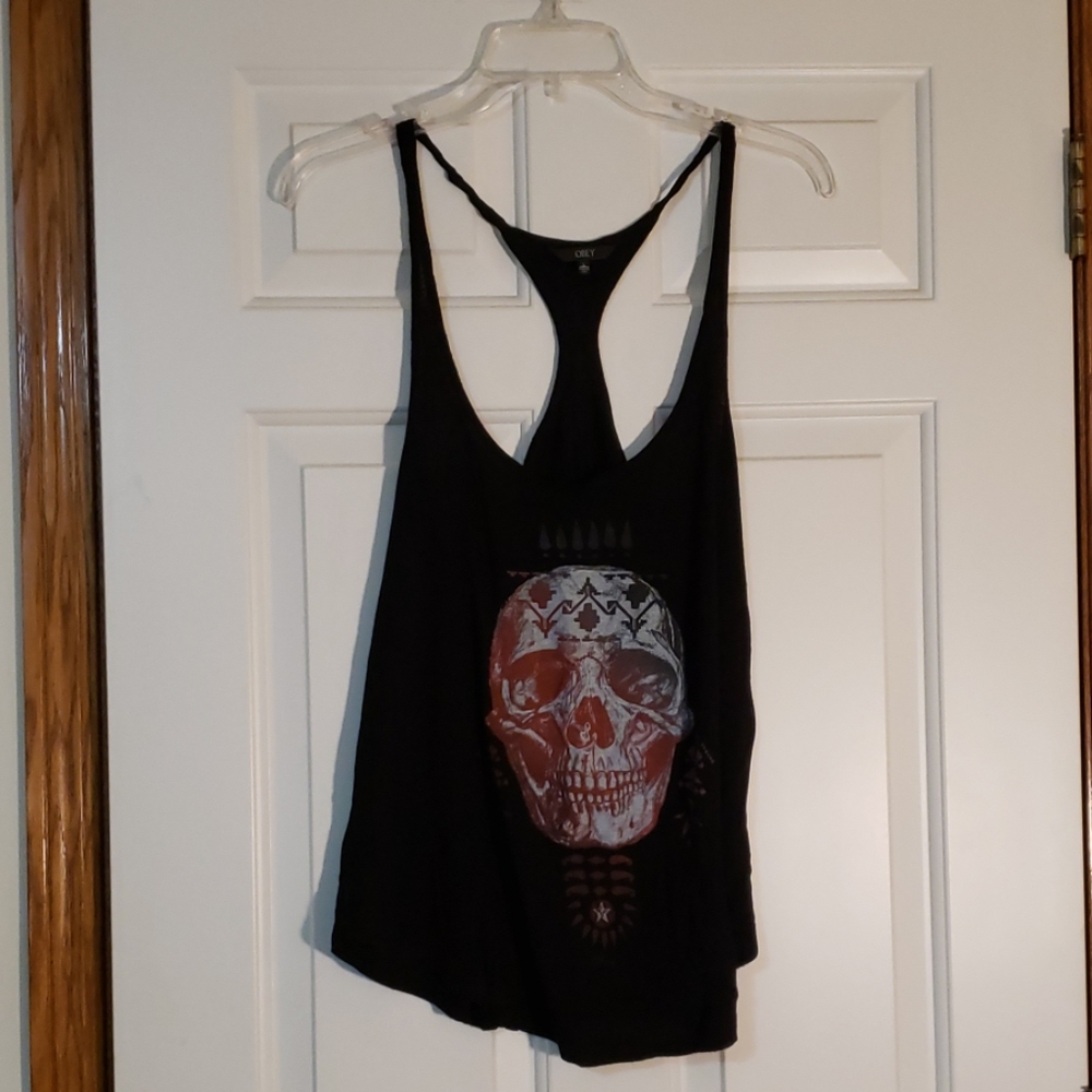 Skull tank top